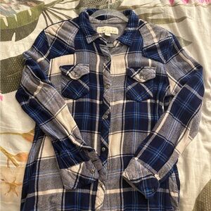 Vintage Havana Blue Plaid with unique back